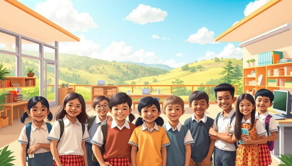 akses pendidikan gratis