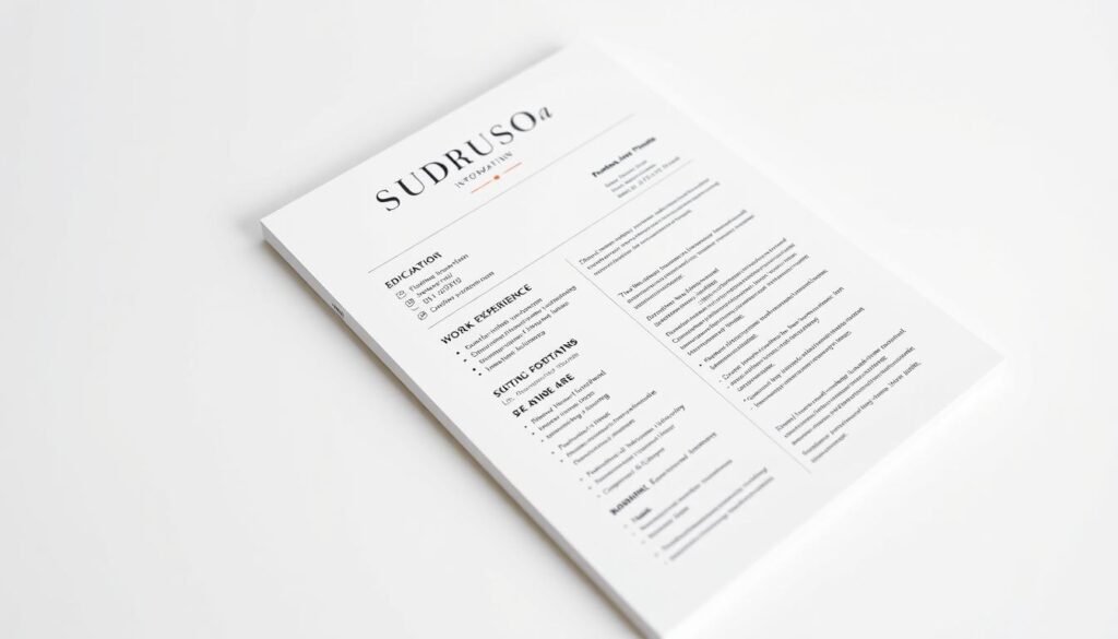 format CV yang efektif