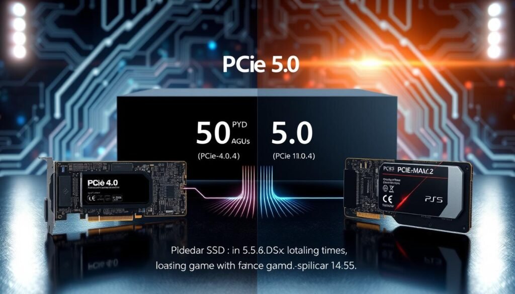 SSD PCIe 4.0 vs 5.0 PS5